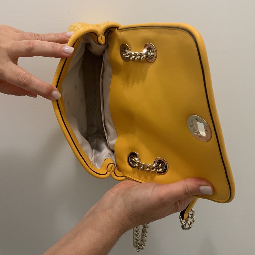 Kate spade Medium Flap Shoulder Bag- Yellow - Picture 11 of 12